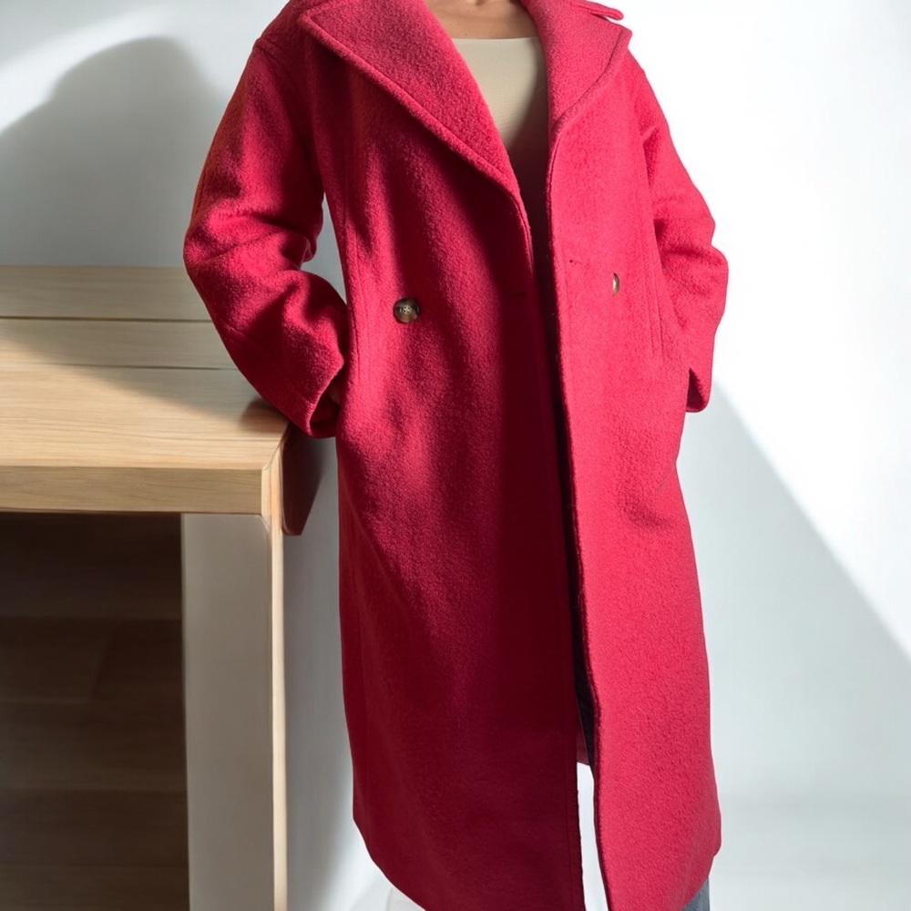 Pink coat
